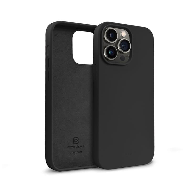 Crong Color Cover - Custodia per iPhone 14 Pro (Nero) - 2