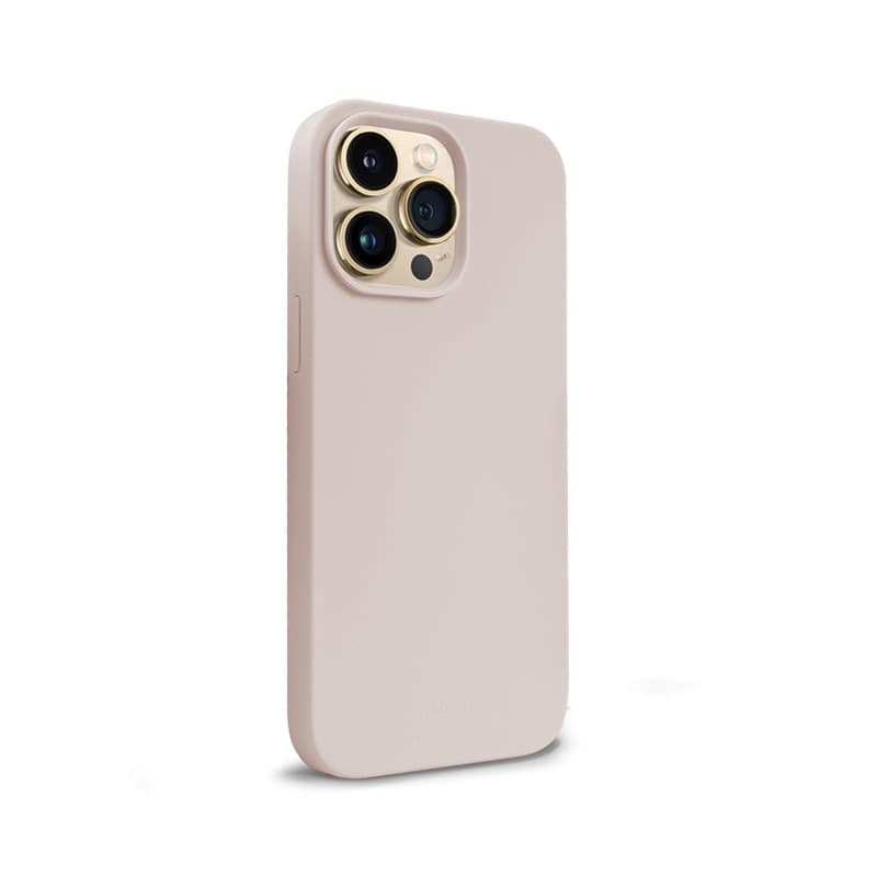 Crong Color Cover - Custodia per iPhone 14 Pro Max (Rosa Sabbia) - 3