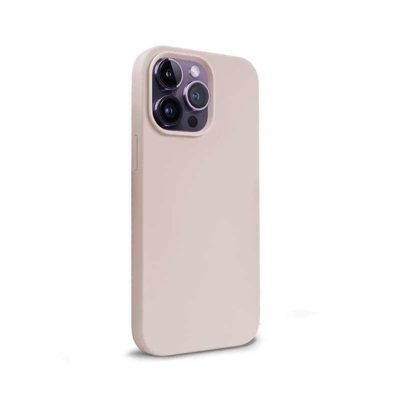 Crong Color Cover - Custodia per iPhone 14 Pro Max (Rosa Sabbia) - 6