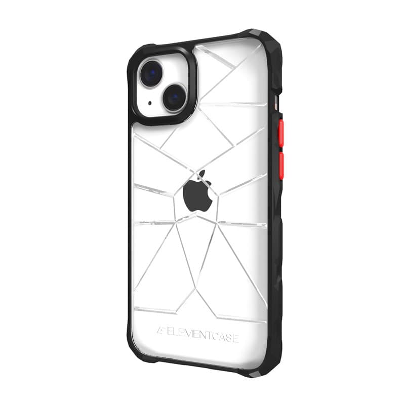 Element Case Special Ops X5 - Case for iPhone 14 (Mil-Spec Drop Protection) (Clear/Black) - 2