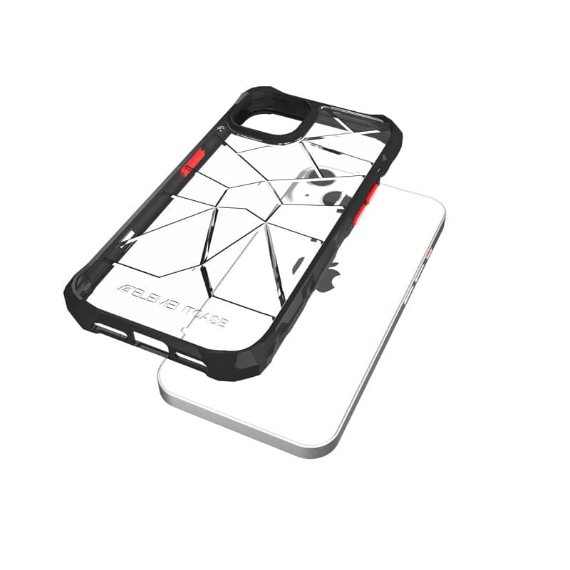 Element Case Special Ops X5 - Case for iPhone 14 (Mil-Spec Drop Protection) (Clear/Black) - 4