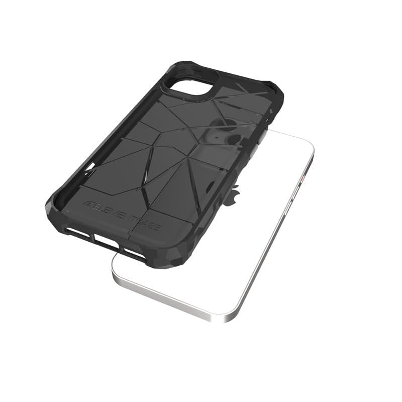 Element Case Special Ops X5 - Case for iPhone 14 Plus (Mil-Spec Drop Protection) (Smoke/Black) - 16