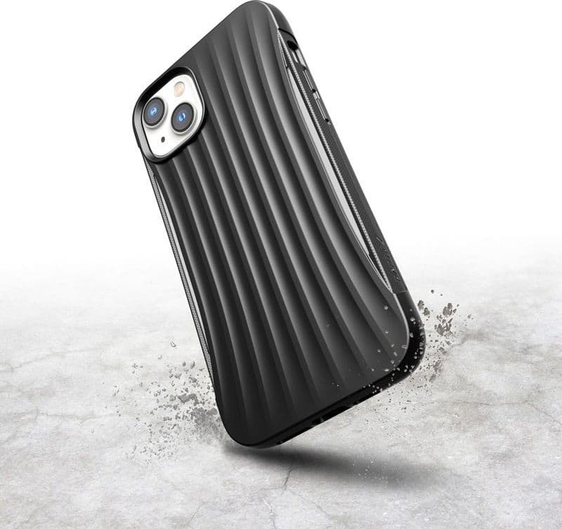 X-Doria Raptic Clutch - Biodegradable case for iPhone 14 Plus (Drop-Tested 3m) (Black) - 14