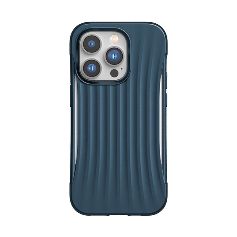 X-Doria Raptic Clutch - Biodegradable case for iPhone 14 Pro (Drop-Tested 3m) (Blue) - 11
