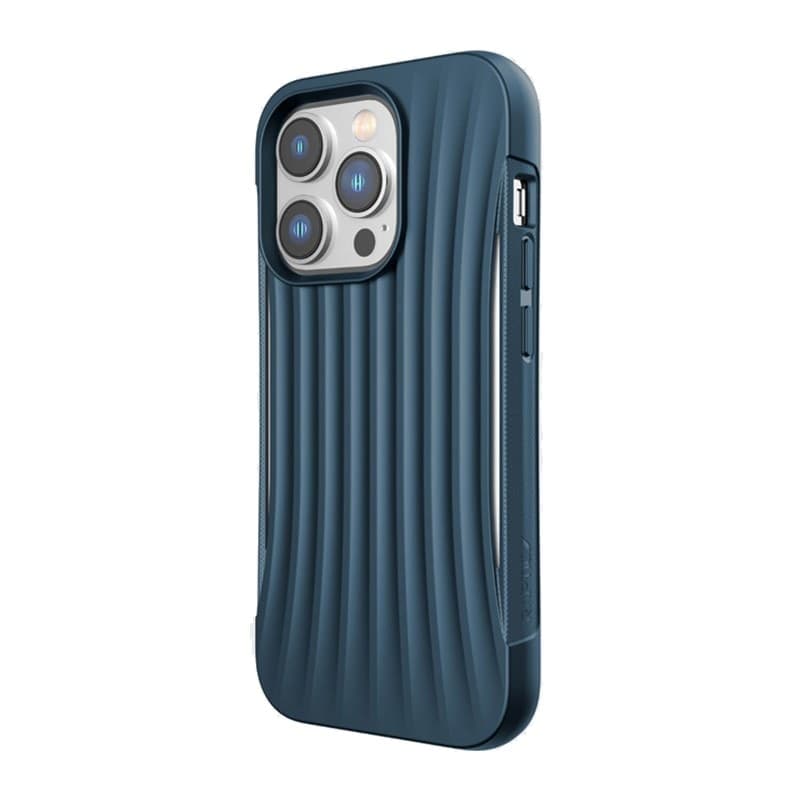 X-Doria Raptic Clutch - Biodegradable case for iPhone 14 Pro (Drop-Tested 3m) (Blue) - 9