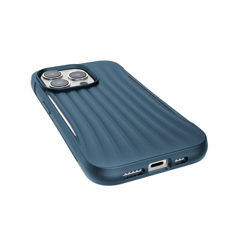 X-Doria Raptic Clutch - Biodegradable case for iPhone 14 Pro (Drop-Tested 3m) (Blue) - 10