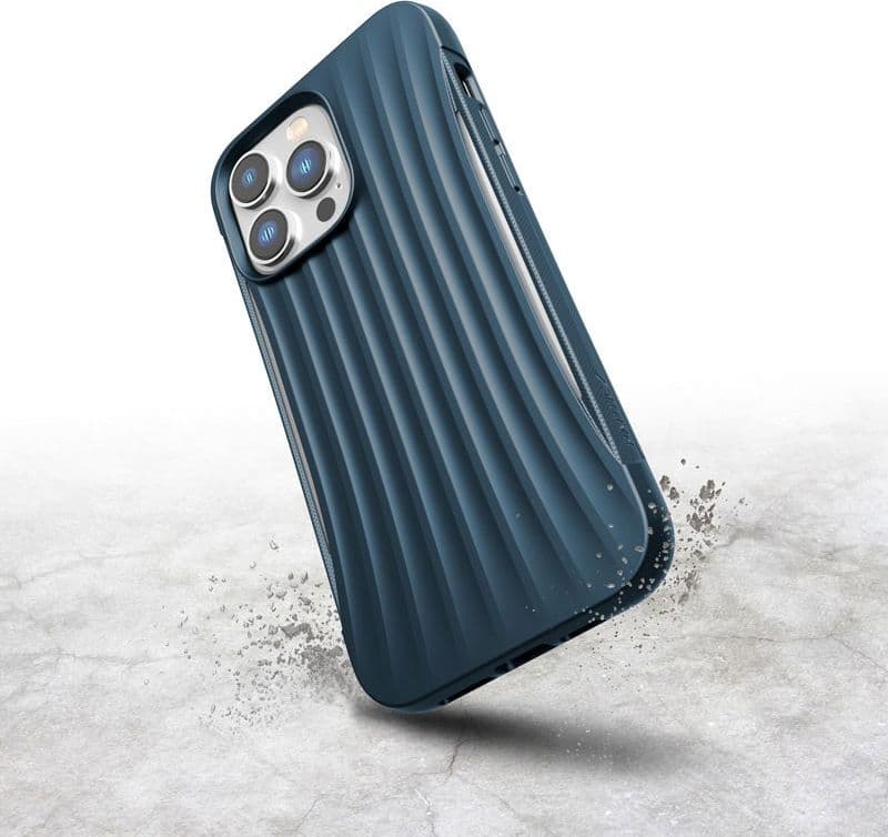 X-Doria Raptic Clutch - Biodegradable case for iPhone 14 Pro Max (Drop-Tested 3m) (Blue) - 14