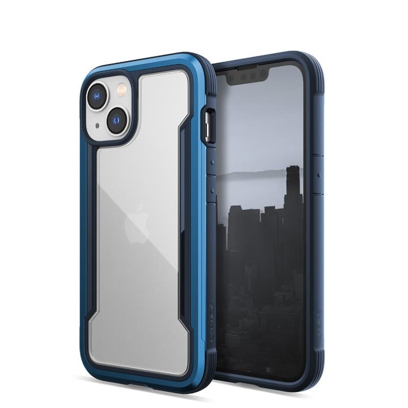 X-Doria Raptic Shield - Aluminum Case for iPhone 14 (Drop-Tested 3m) (Marine Blue) - 15