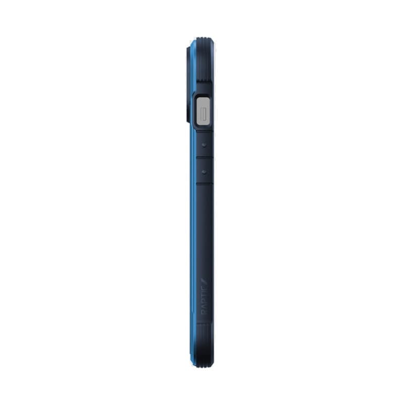 X-Doria Raptic Shield - Aluminum Case for iPhone 14 (Drop-Tested 3m) (Marine Blue) - 9
