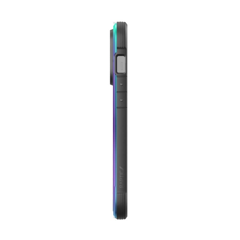 X-Doria Raptic Shield - Aluminum Case for iPhone 14 Pro (Drop-Tested 3m) (Iridescent) - 9