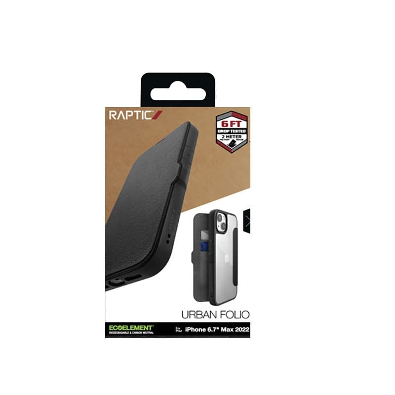 X-Doria Raptic Urban Folio - Flip Case for iPhone 14 Plus (Black) - 8