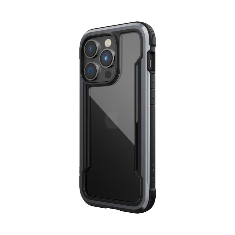 X-Doria Raptic Shield - Aluminum Case for iPhone 14 Pro (Drop-Tested 3m) (Black) - 11