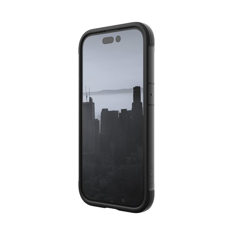 X-Doria Raptic Shield - Aluminum Case for iPhone 14 Pro (Drop-Tested 3m) (Black) - 16