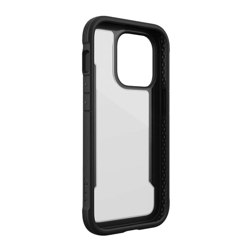 X-Doria Raptic Shield - Aluminum Case for iPhone 14 Pro (Drop-Tested 3m) (Black) - 17