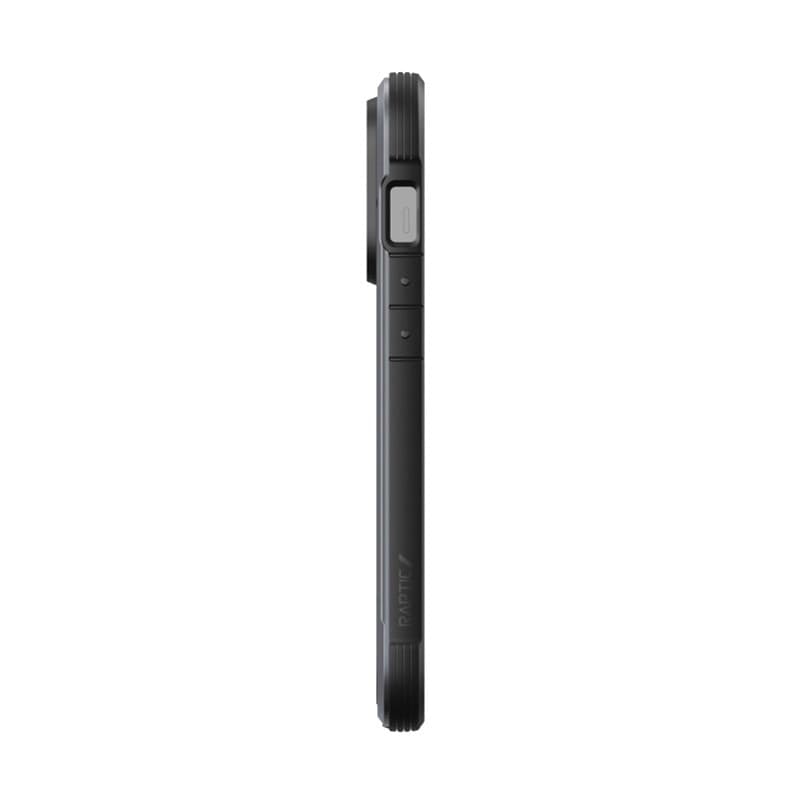 X-Doria Raptic Shield - Aluminum Case for iPhone 14 Pro (Drop-Tested 3m) (Black) - 9