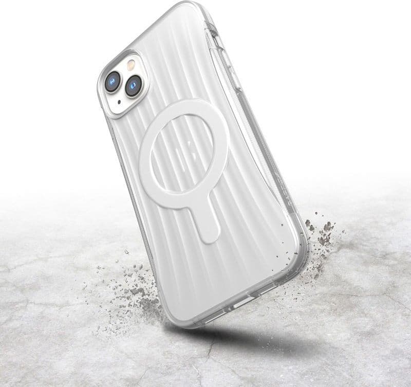 X-Doria Raptic Clutch MagSafe - Biodegradable case for iPhone 14 Plus (Drop-Tested 3m) (Clear) - 14