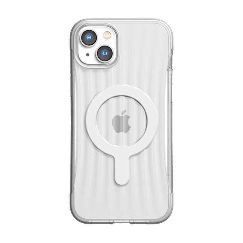 X-Doria Raptic Clutch MagSafe - Biodegradable case for iPhone 14 Plus (Drop-Tested 3m) (Clear) - 3