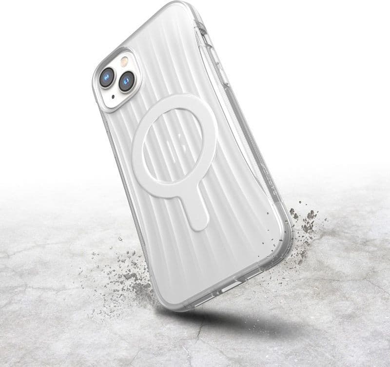 X-Doria Raptic Clutch MagSafe - Biodegradable case for iPhone 14 Plus (Drop-Tested 3m) (Clear) - 6