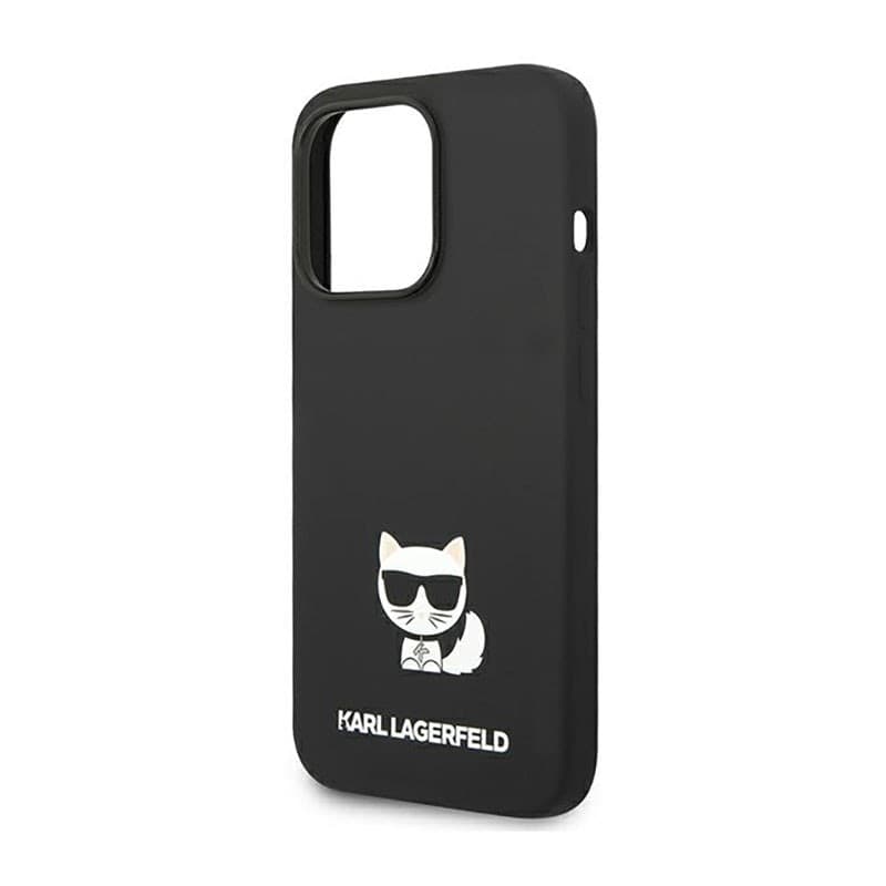 Karl Lagerfeld Choupette Body - Case for iPhone 14 Pro (Black) - 14