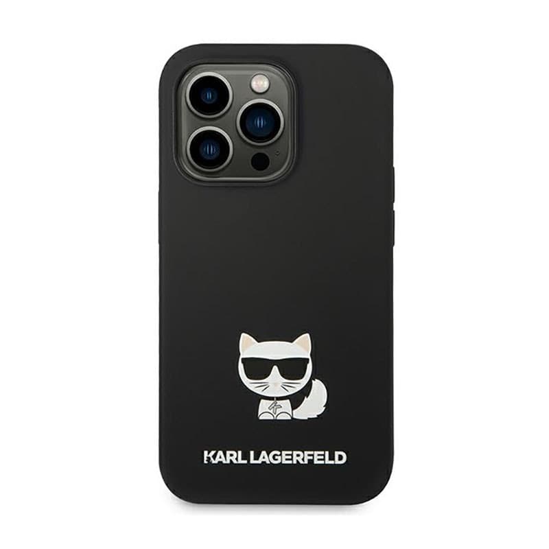 Karl Lagerfeld Choupette Body - Case for iPhone 14 Pro (Black) - 3
