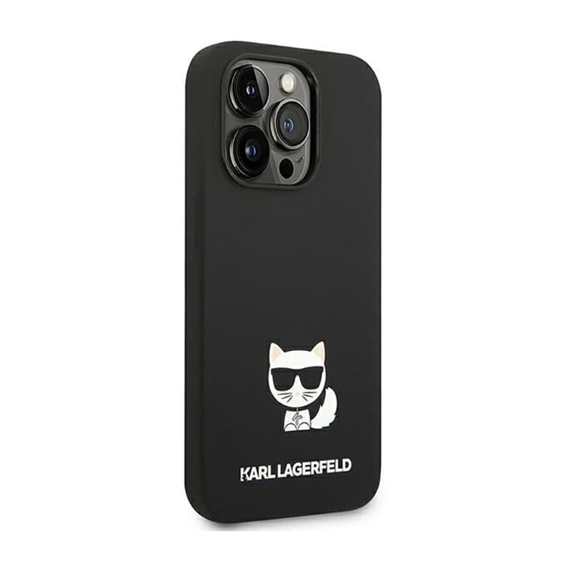Karl Lagerfeld Choupette Body - Case for iPhone 14 Pro (Black) - 4