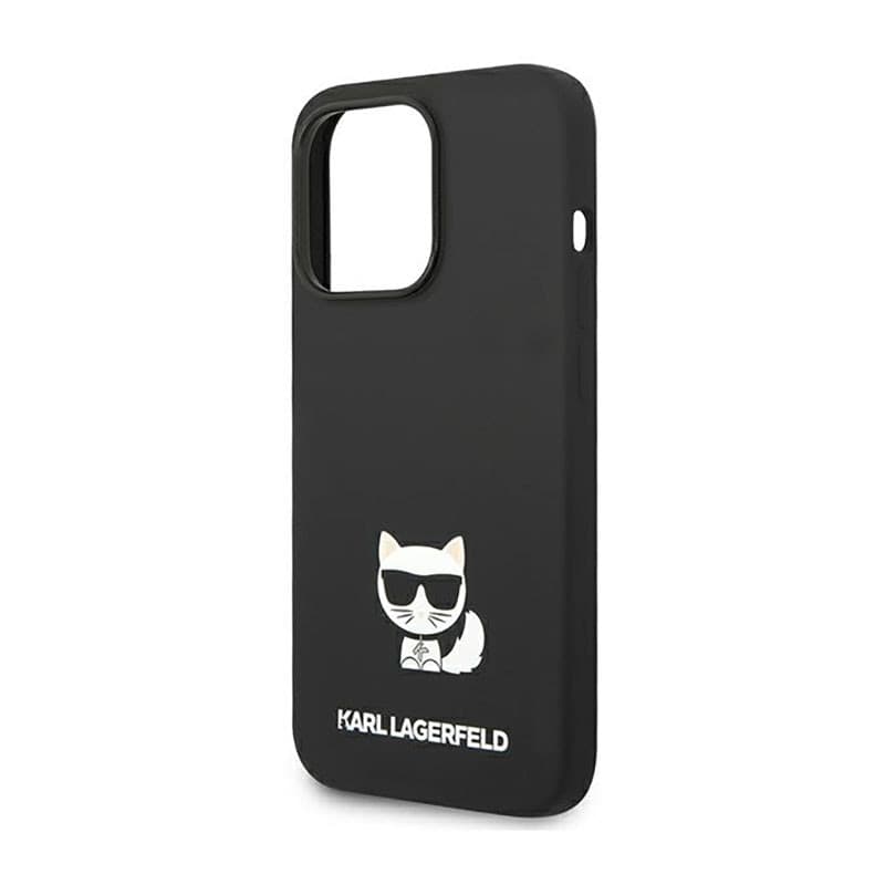 Karl Lagerfeld Choupette Body - Case for iPhone 14 Pro (Black) - 6