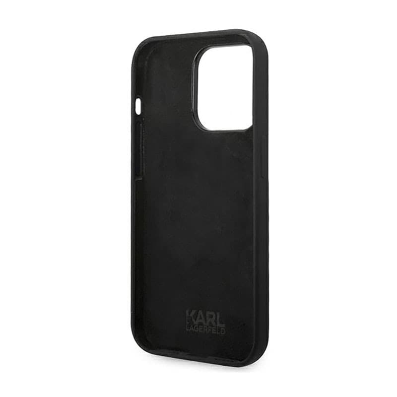 Karl Lagerfeld Choupette Body - Case for iPhone 14 Pro (Black) - 7