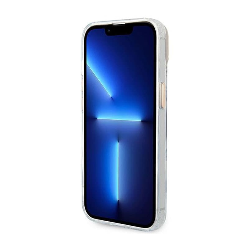 Guess Metal Outline MagSafe - Case for iPhone 14 Plus (Clear) - 5