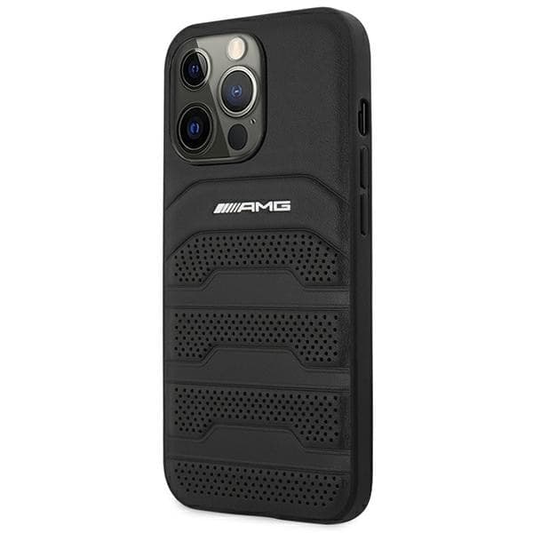 AMG Debossed Lines - Case for iPhone 14 Pro Max (Black) - 2