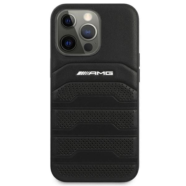 AMG Debossed Lines - Case for iPhone 14 Pro Max (Black) - 11