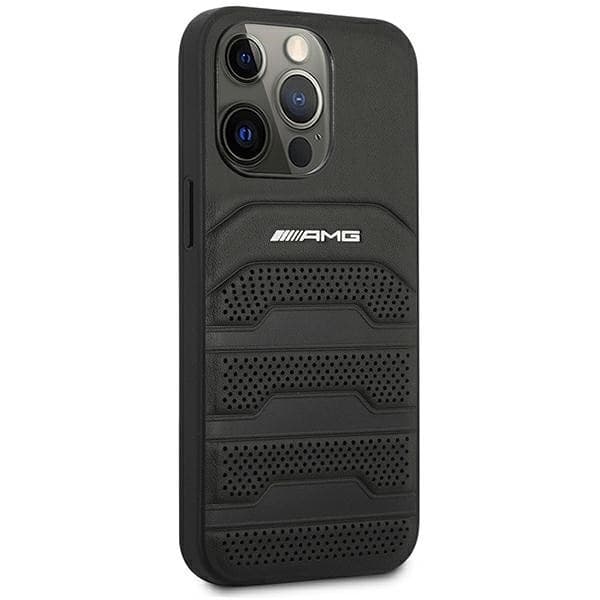 AMG Debossed Lines - Case for iPhone 14 Pro Max (Black) - 12