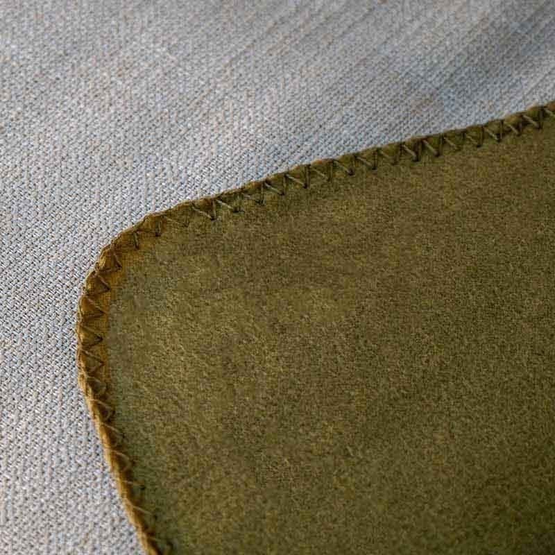 Fleece blanket 170x130 (Green) - 8