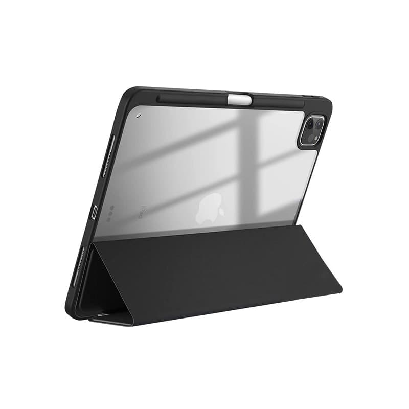Crong PrimeFolio – Custodia per iPad Air 11" (2026-2024) / iPad Air 10.9" (5a-4a generazione) / iPad Pro 11" (2022-2021) (Nero/T - 12