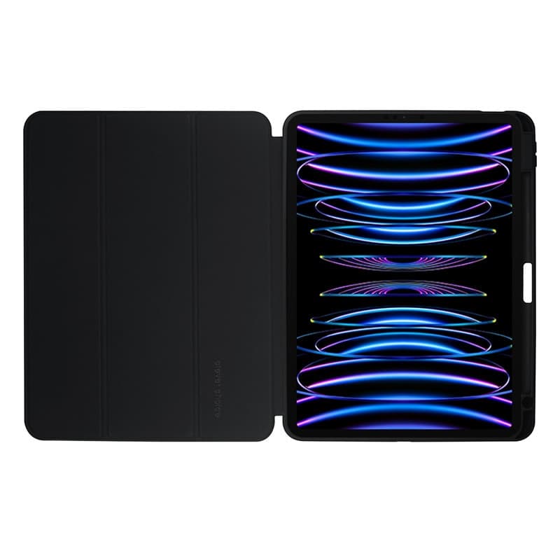 Crong PrimeFolio – Custodia per iPad Air 11" (2026-2024) / iPad Air 10.9" (5a-4a generazione) / iPad Pro 11" (2022-2021) (Nero/T - 7