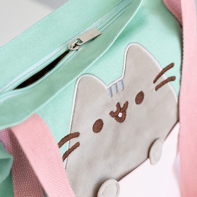 Pusheen - Borsa shopping in tessuto 35x40 cm - 14