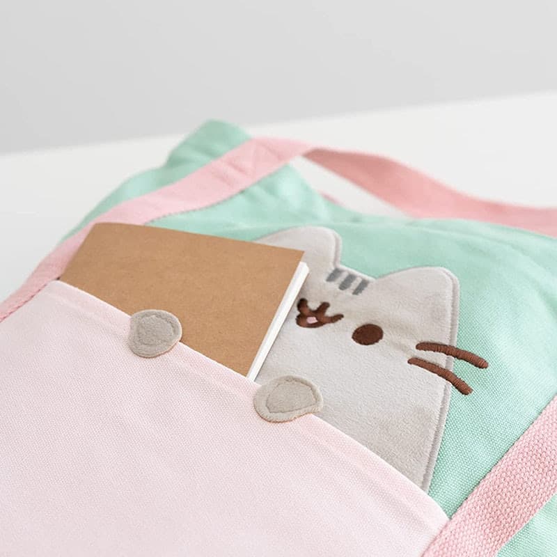 Pusheen - Borsa shopping in tessuto 35x40 cm - 6