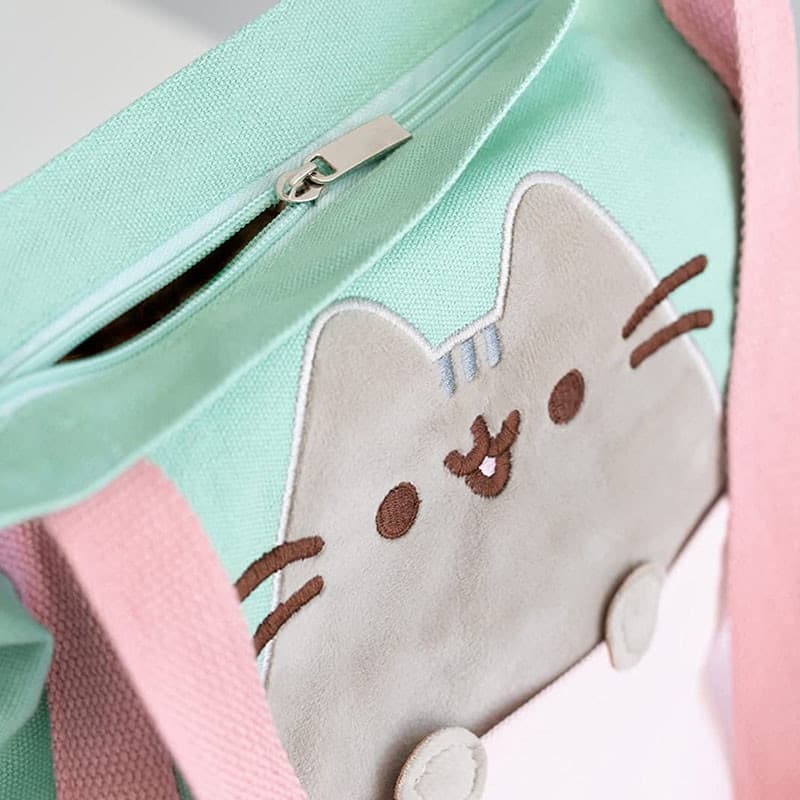 Pusheen - Borsa shopping in tessuto 35x40 cm - 7