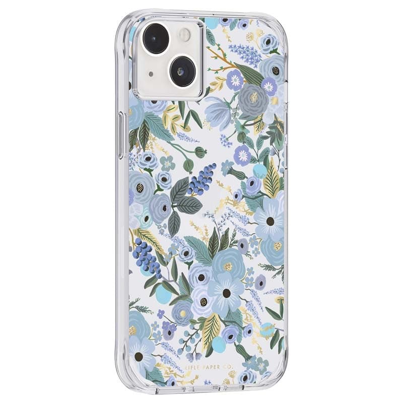 Rifle Paper Clear - Case for iPhone 14 Plus (Garden Party Blue) - 2