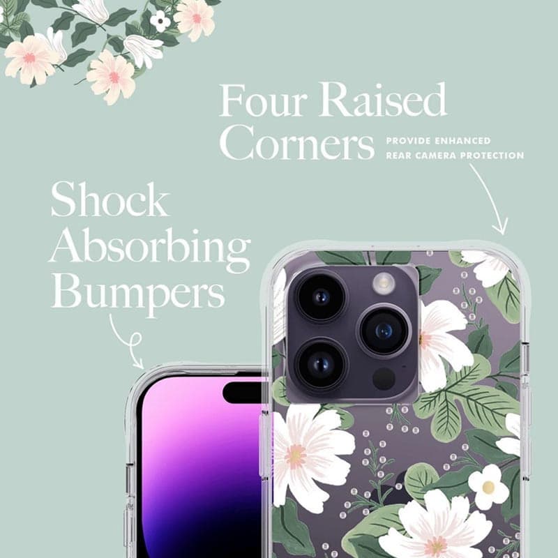 Rifle Paper Clear - Case for iPhone 14 Pro (Willow) - 5