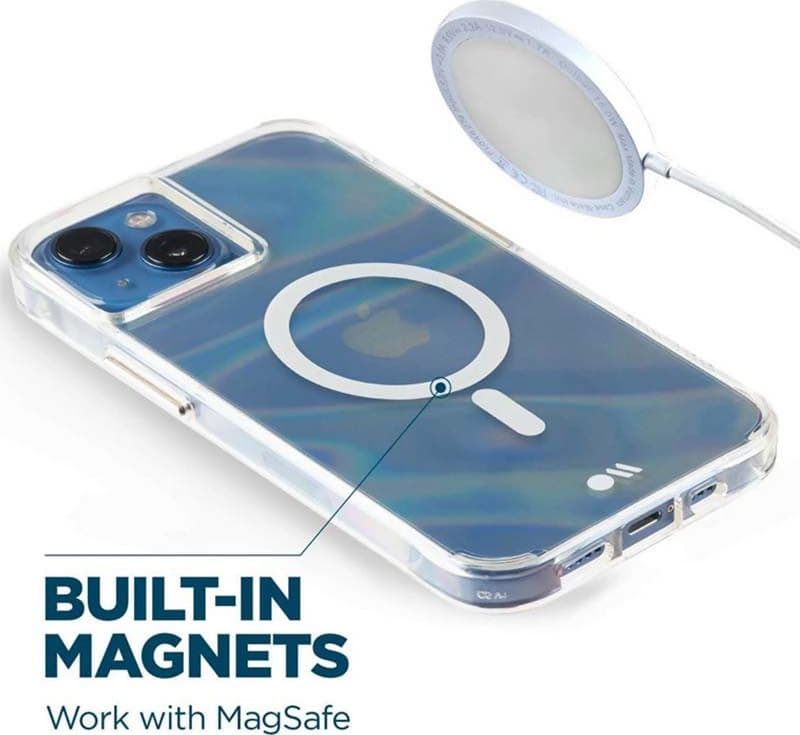 Case-Mate Soap Bubble MagSafe - Case for iPhone 14 Plus (Iridescent) - 5