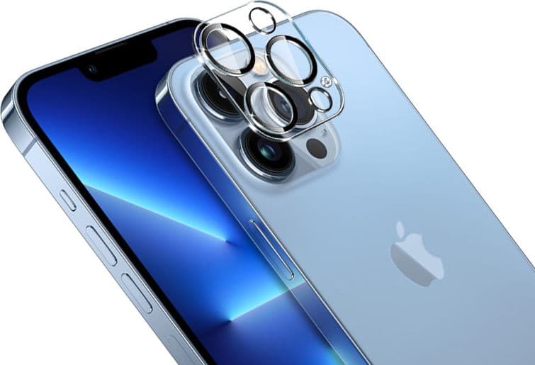 Crong Lens Shield - Vetro per la fotocamera e l'obiettivo dell'iPhone 13 Pro / iPhone 13 Pro Max - 2