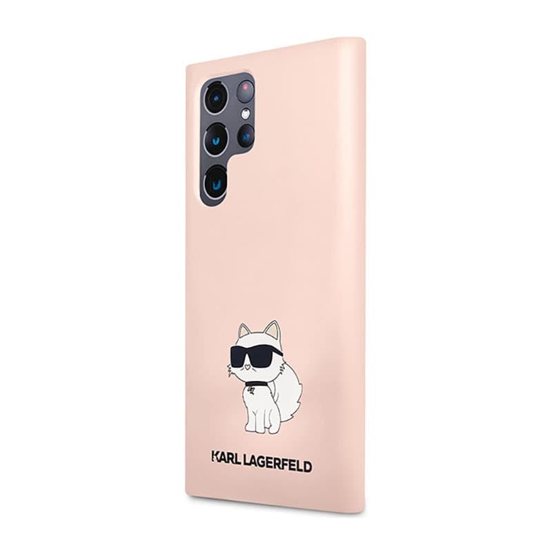 Karl Lagerfeld Silicone NFT Choupette - Case for Samsung Galaxy S23 Ultra (Pink) - 2