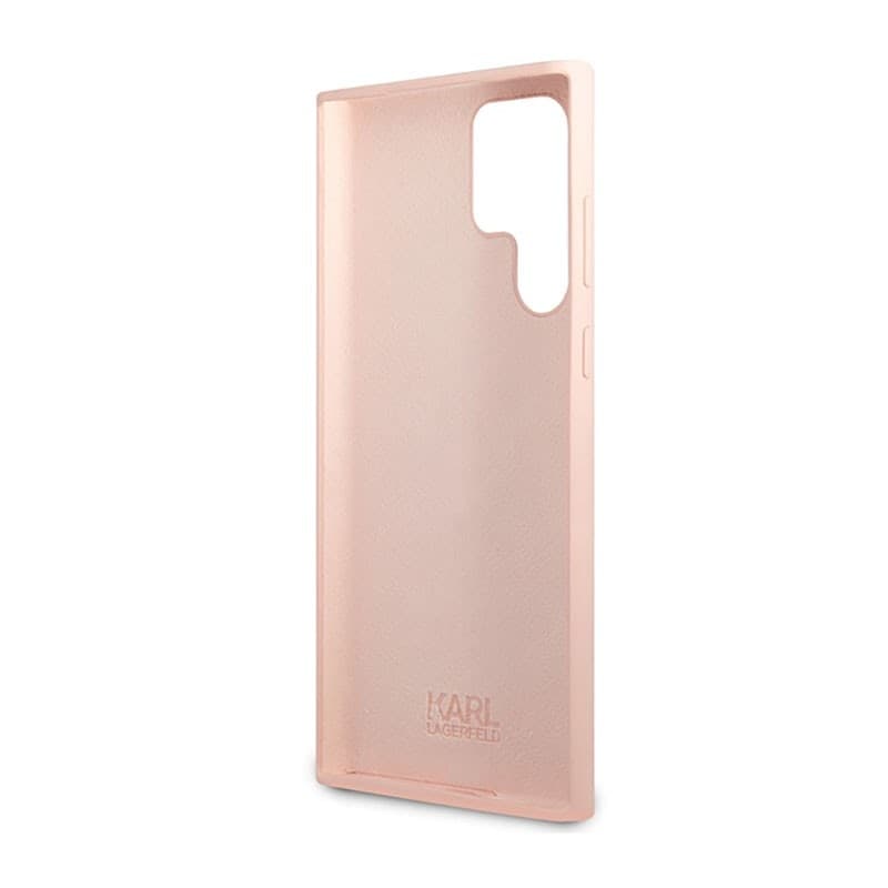 Karl Lagerfeld Silicone NFT Choupette - Case for Samsung Galaxy S23 Ultra (Pink) - 15