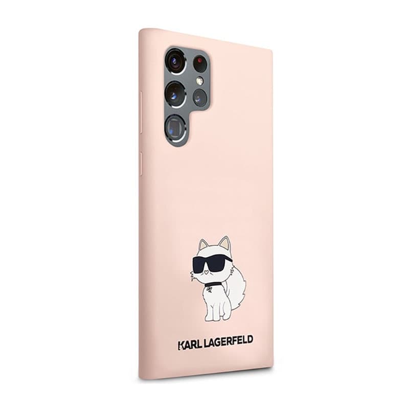 Karl Lagerfeld Silicone NFT Choupette - Case for Samsung Galaxy S23 Ultra (Pink) - 4