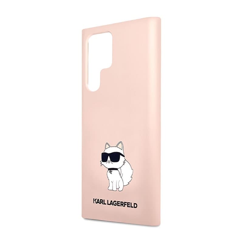 Karl Lagerfeld Silicone NFT Choupette - Case for Samsung Galaxy S23 Ultra (Pink) - 6