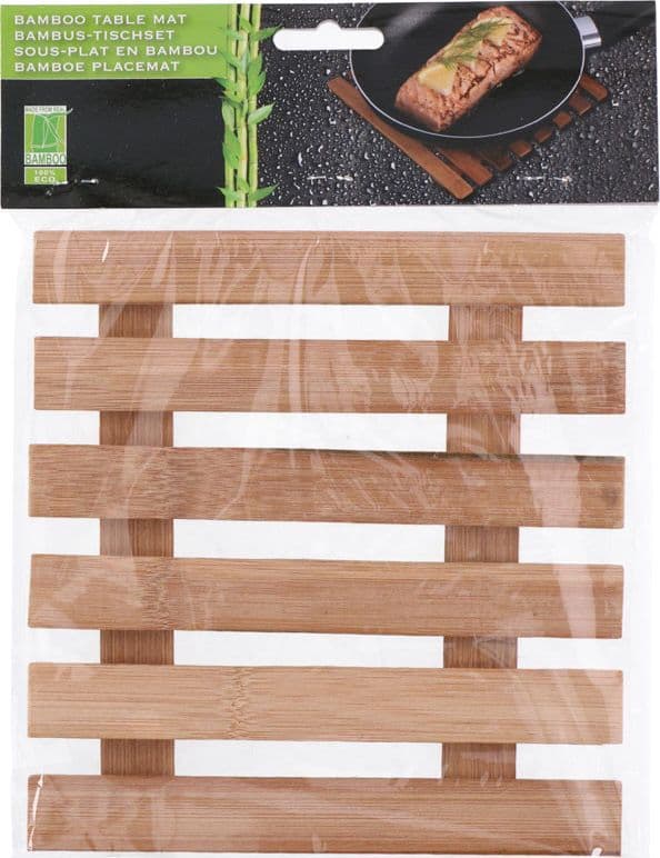 Bamboo kitchen pad for hot dishes - 2