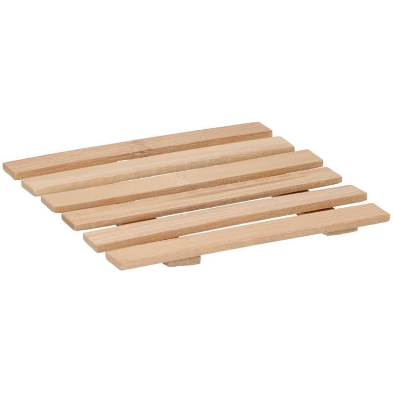 Bamboo kitchen pad for hot dishes - 3