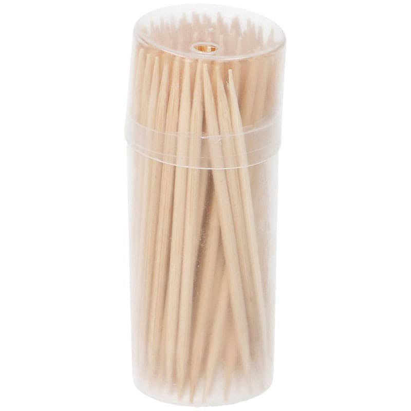 Toothpicks 6x100 pcs. natural bamboo - 3