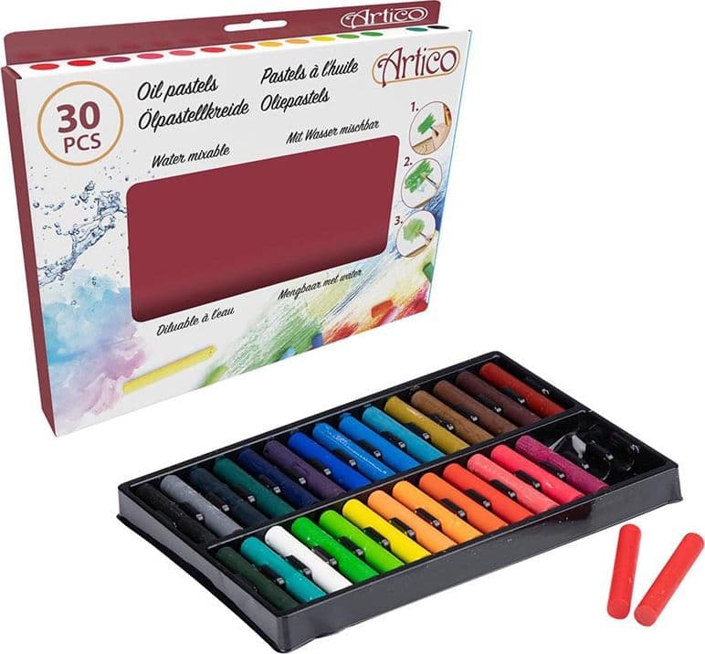 Artico - Set of oil pastels 30 colours - 2