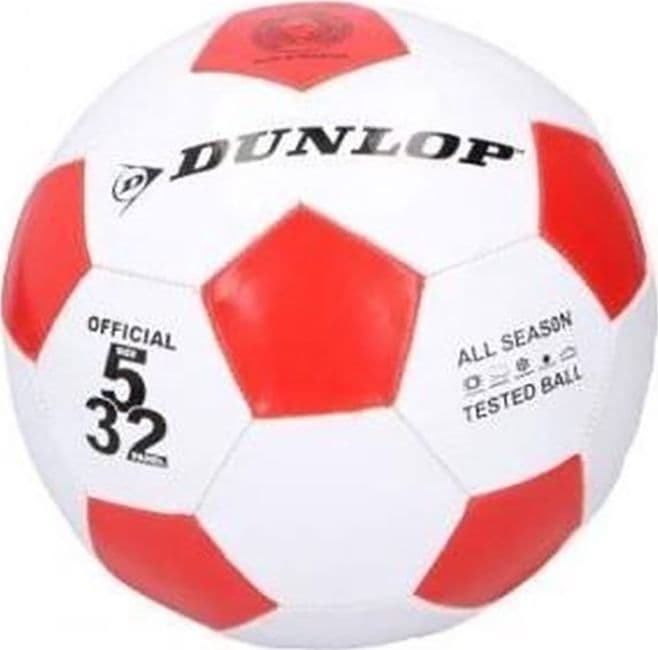 Dunlop - Football ball s.5 (Red) - 3